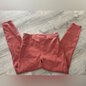 Spanx Jeans in Bronze / Burnt Orange size L